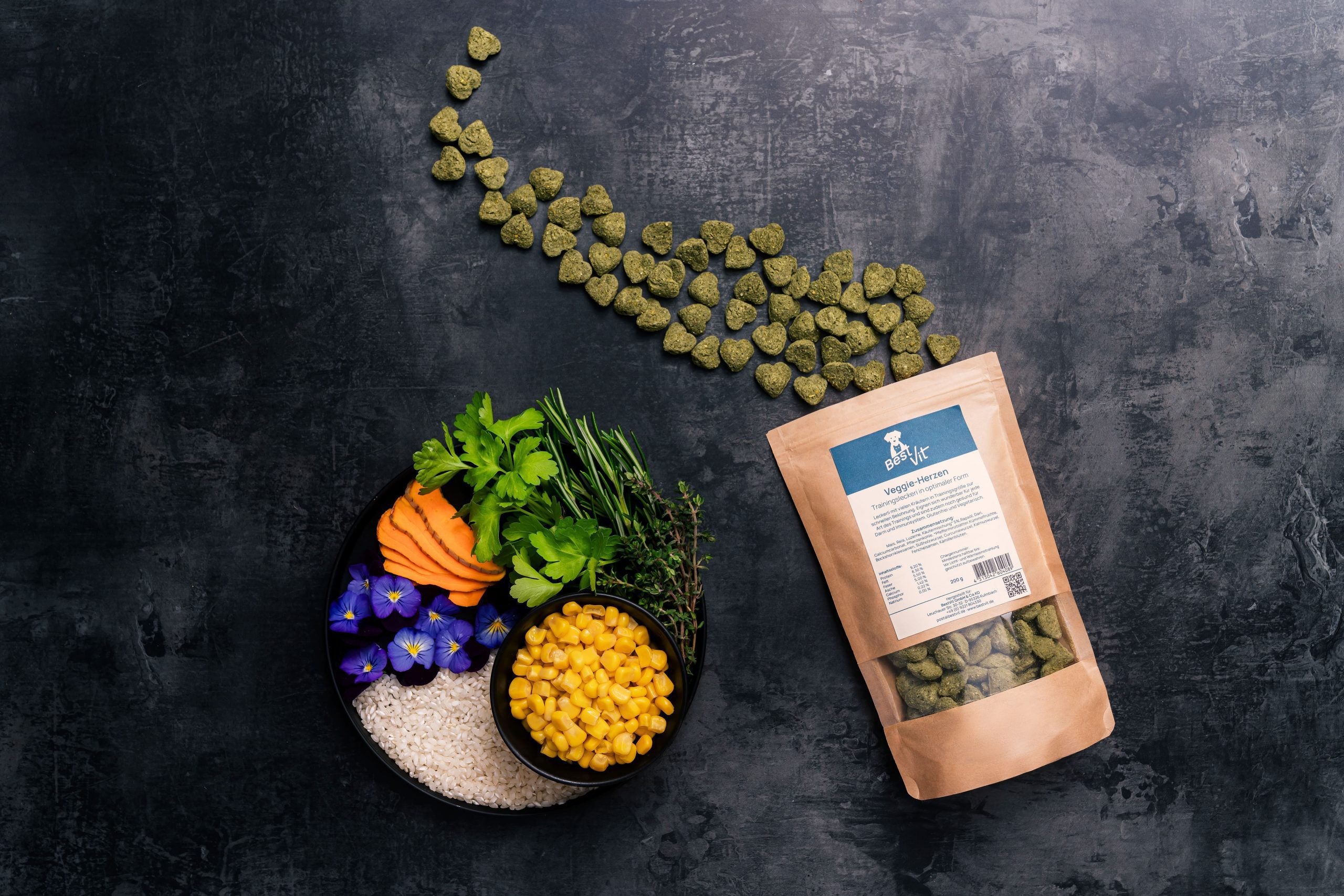 Veggie Herzen 200 g