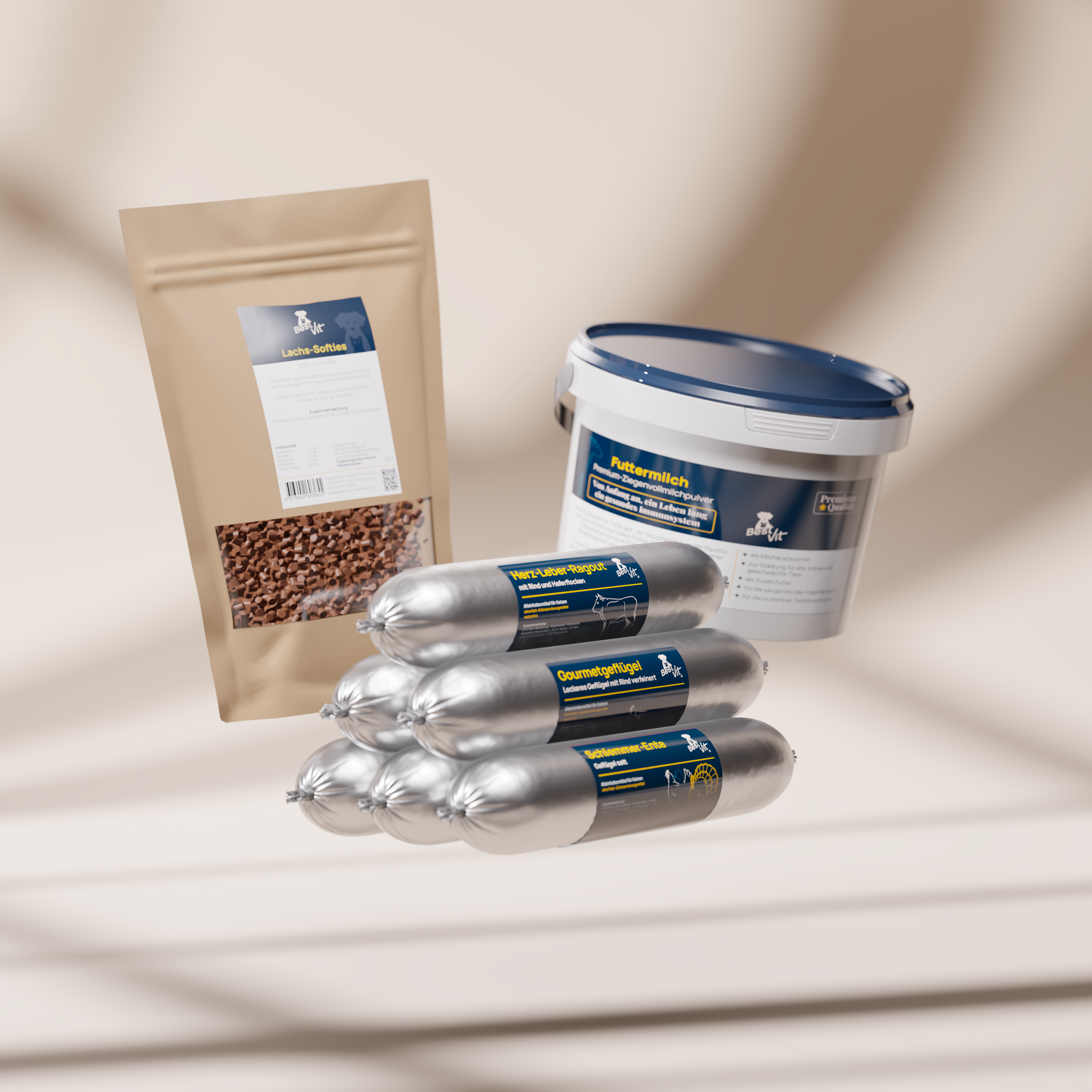 Feinschmecker Katzenset BestVit Produktbild