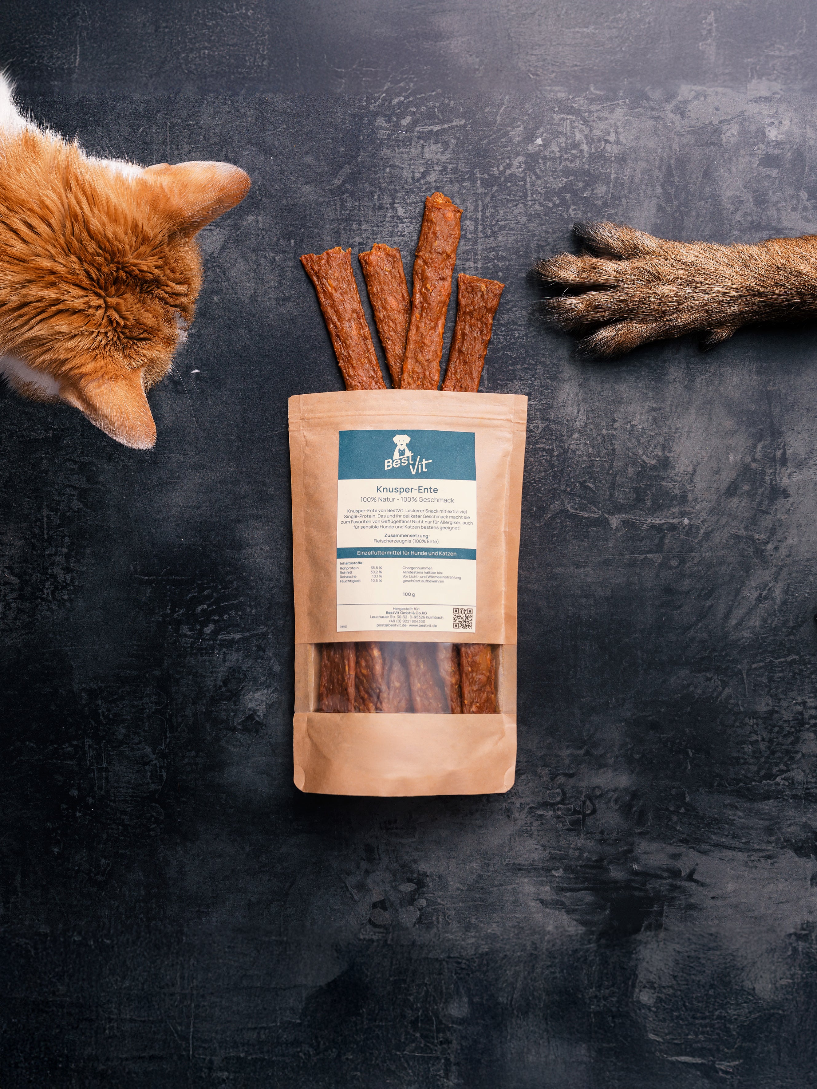 Knusper-Ente BestVit Produktbild