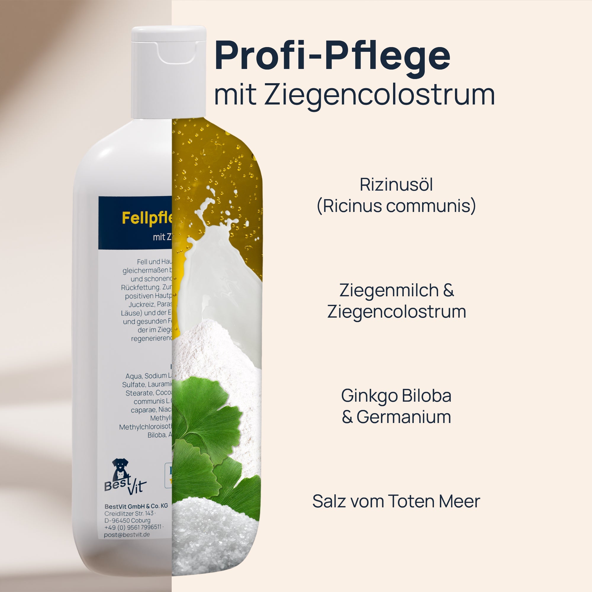 Fellpflegeshampoo BestVit Produktbild