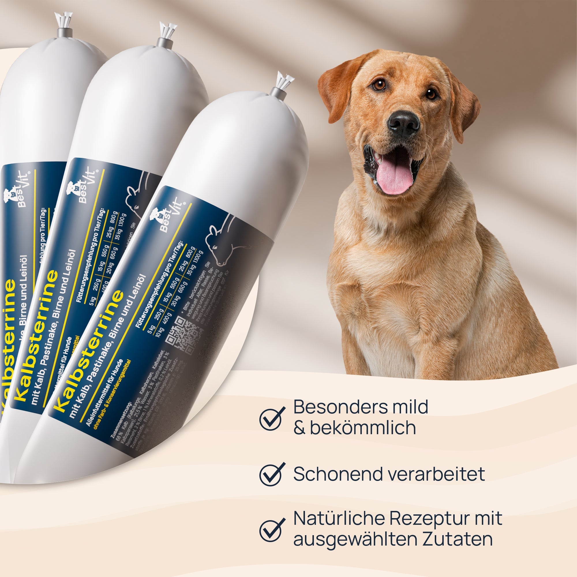 Kalbsterrine BestVit Produktbild