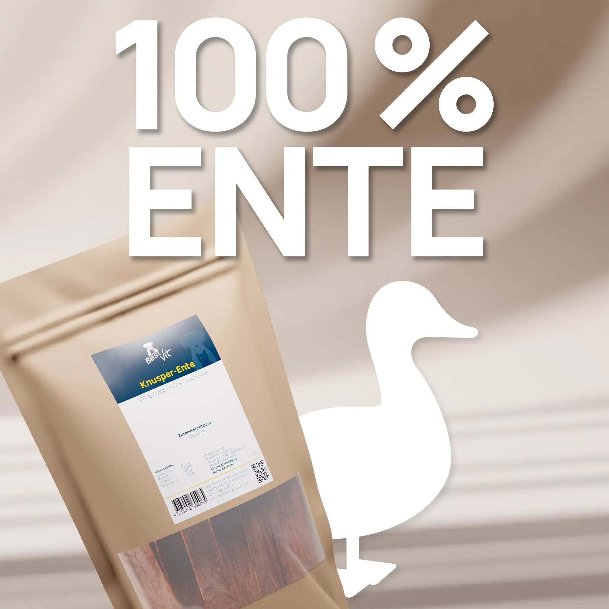Knusper-Ente BestVit Produktbild