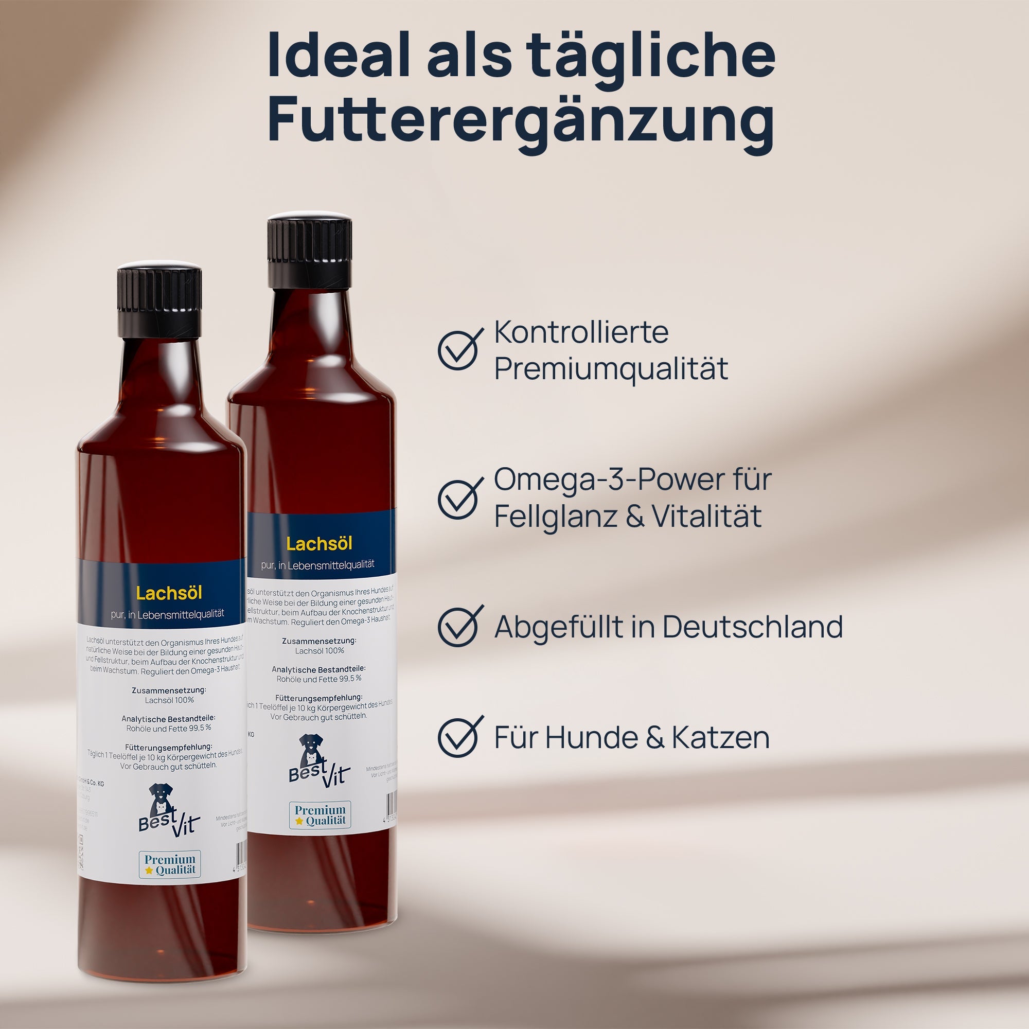 Lachsöl BestVit Produktbild