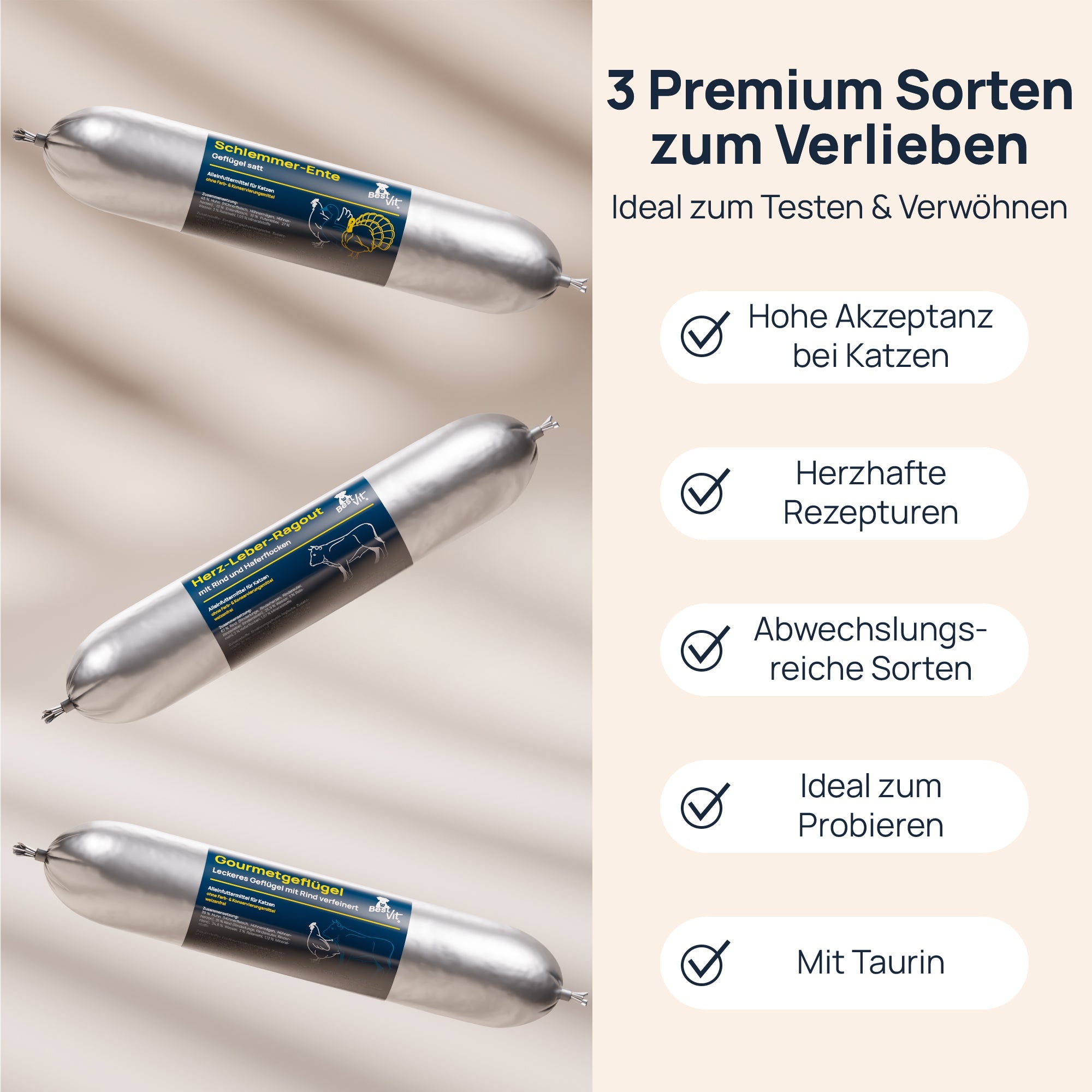 Probierset Katze BestVit Produktbild