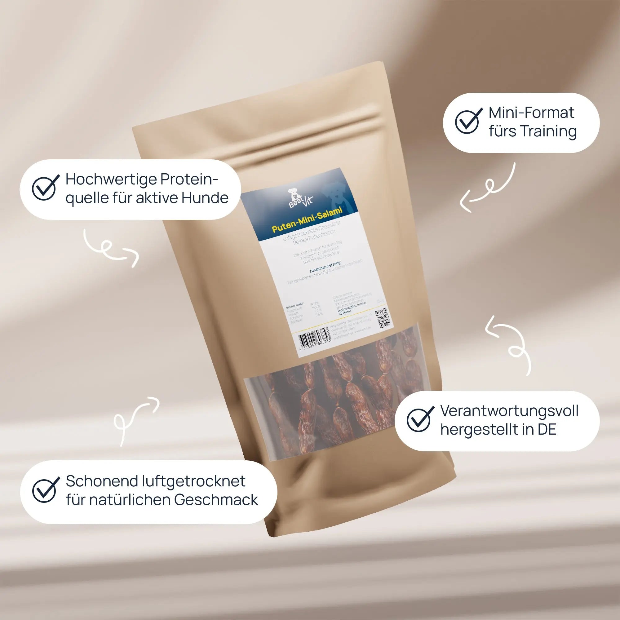 Puten-Mini-Salami BestVit Produktbild