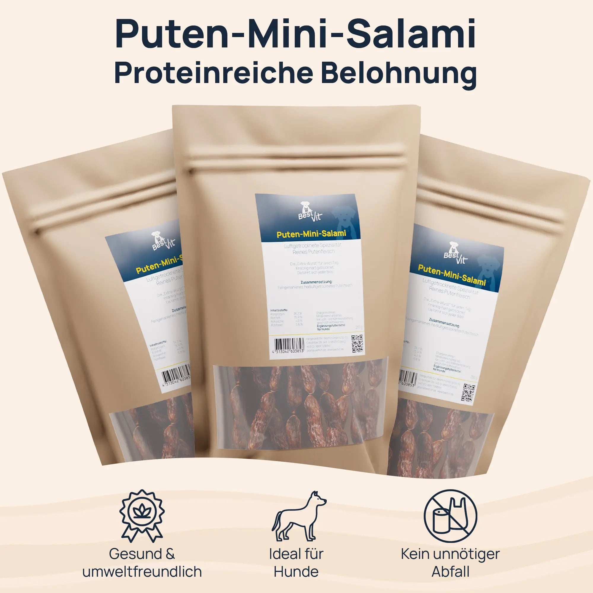 Puten-Mini-Salami BestVit Produktbild