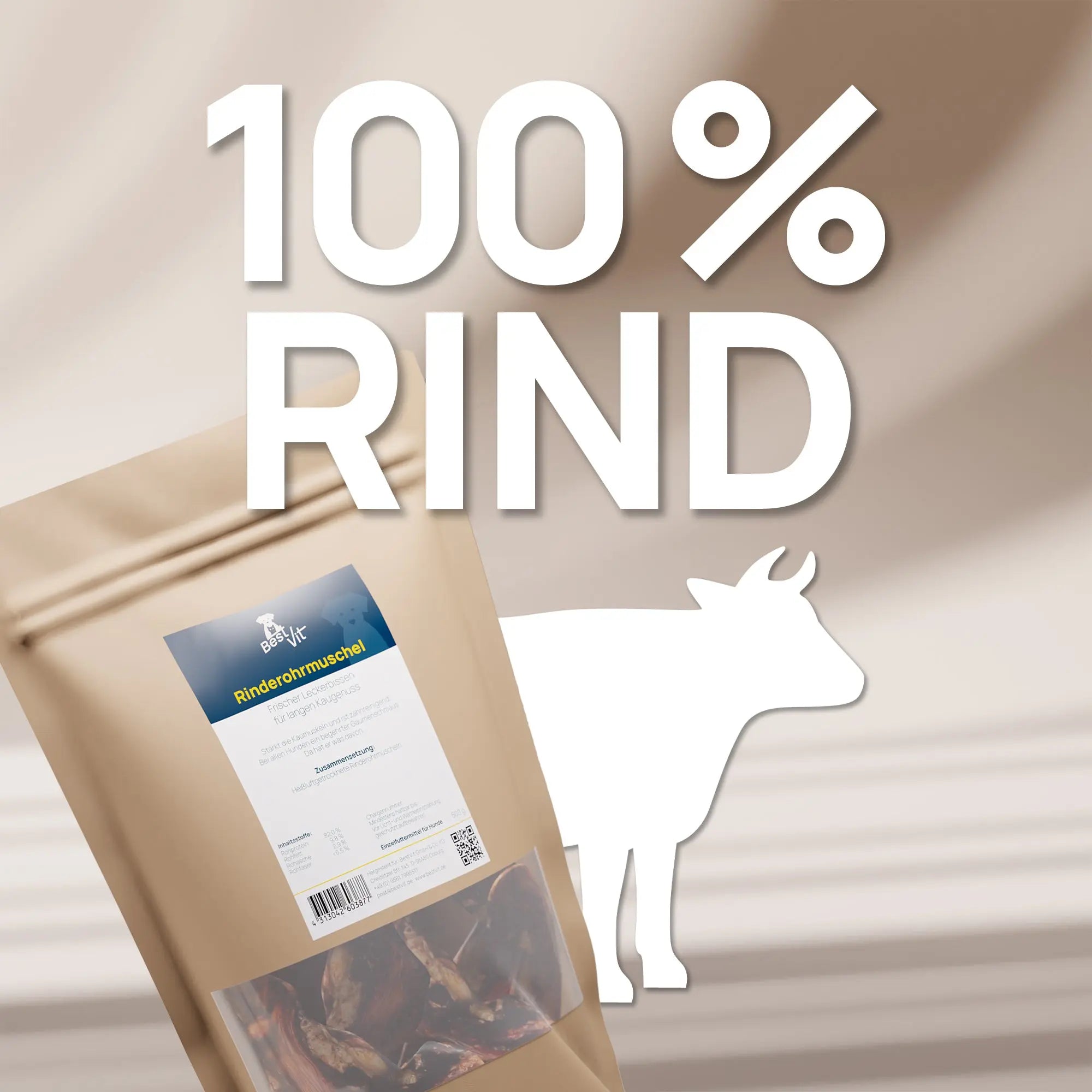 Rinderohrmuscheln BestVit Produktbild